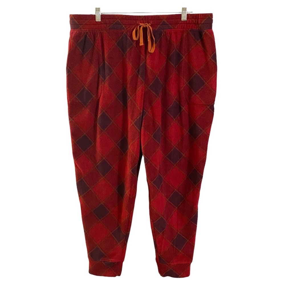 Cuddl Duds Plaid Loungers 1X